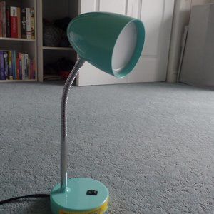 Teal LED Desk Lamp